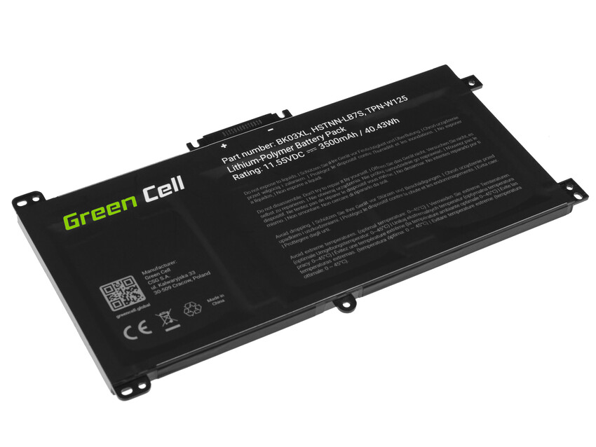 Green Cell baterija BK03XL za HP Pavilion x360 14-BA 14-BA015NW 14-BA022NW 14-BA024NW 14-BA102NW 14-BA104NW (HP167)