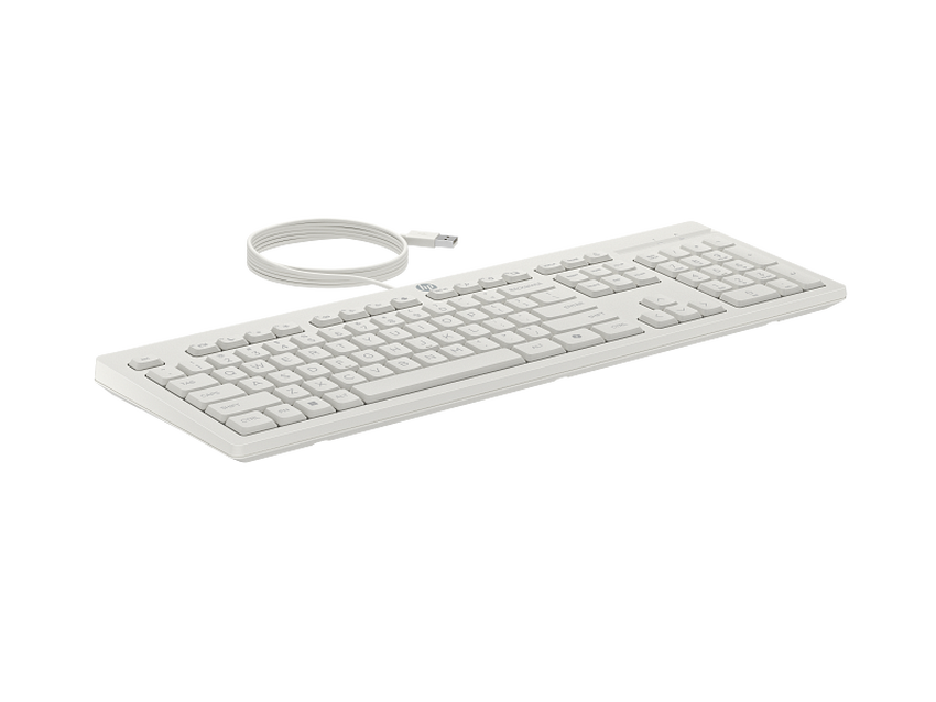 Tipkovnica in miška USB HP 225 Combo bela