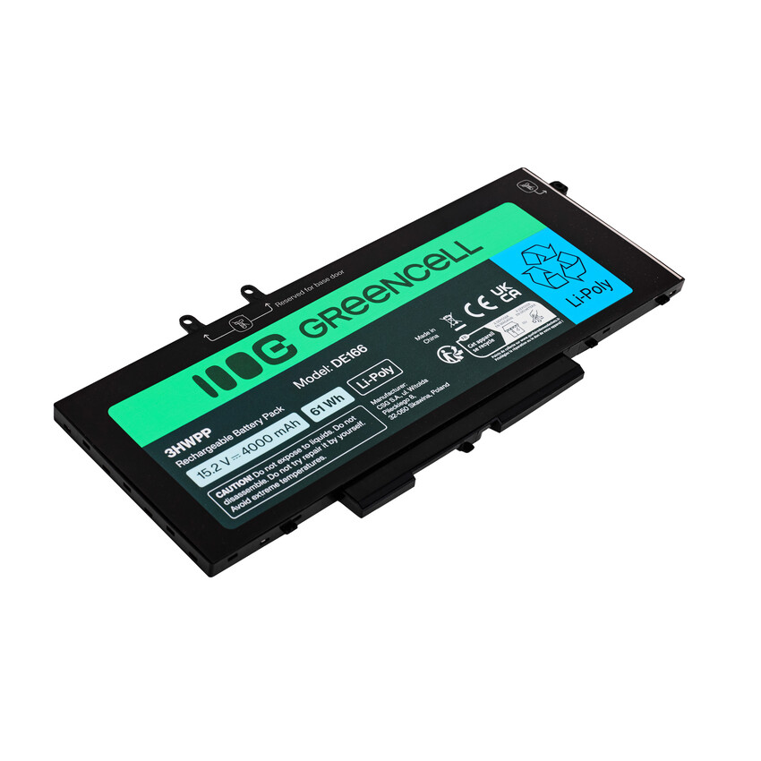 Greencell baterija za Dell 3HWPP Dell Latitude 5400, 5401, 5410, 5411, 5500, 5501, 5510, 5511, 7591 (DE166)
