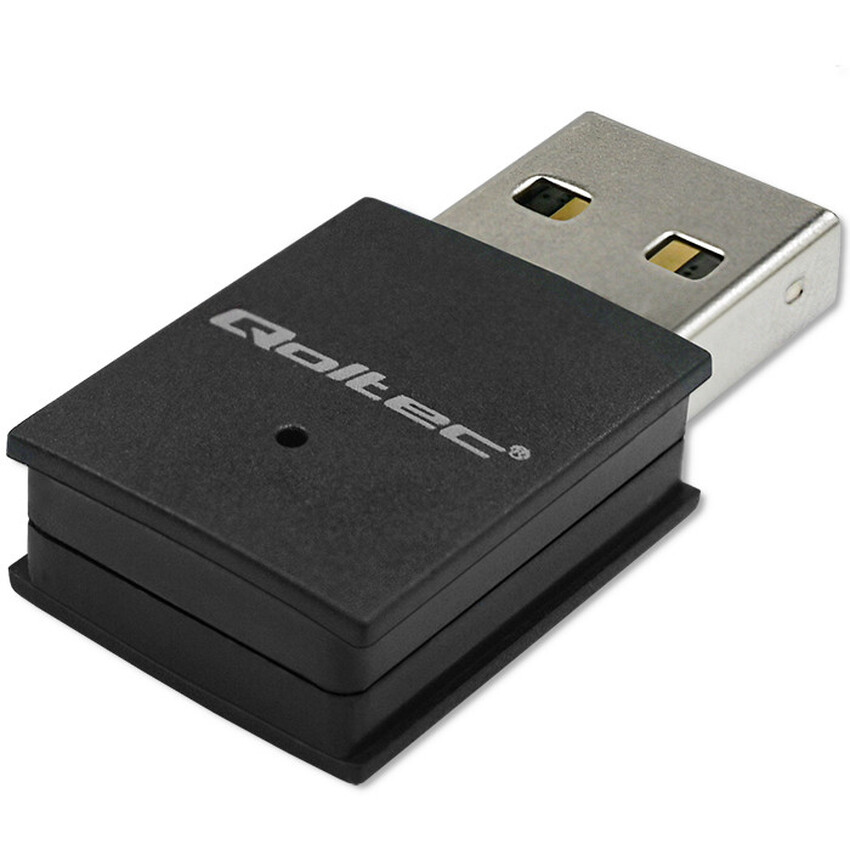 USB WiFi + Bluetooth adapter Qoltec 57007 150 Mbit/s