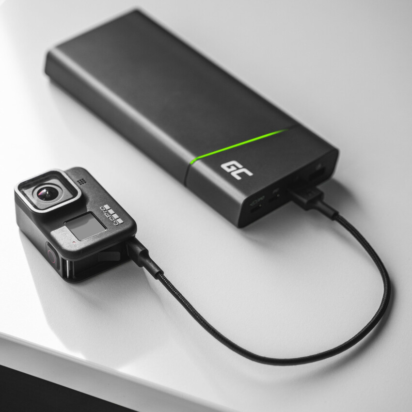 Green Cell kabel GC PowerStream USB-A - USB-C 120cm Ultra Charge, QC 3.0 (KABGC22)