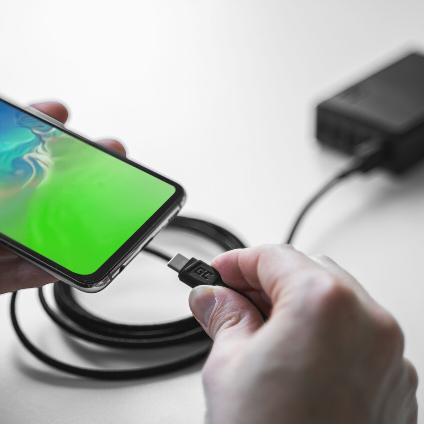 Green Cell kabel GC PowerStream USB-A - USB-C 120cm Ultra Charge, QC 3.0 (KABGC22)