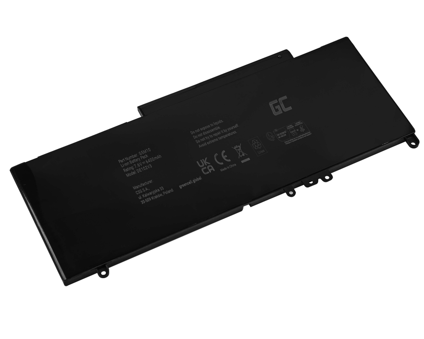 Green Cell baterija G5M10 0WYJC2 za Dell Latitude E5250 E5450 E5550 (DE102V3)