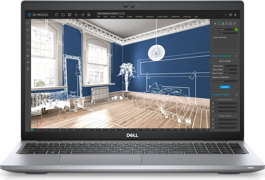 Prenosnik Dell Precision 3560 / i5 / RAM 16 GB / SSD Disk / 15,6″ FHD