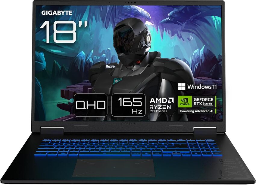 Prenosnik Gigabyte Gaming A18 3VHK3DEC64SH / Ryzen 7 / RAM 32 GB / SSD Disk / 18