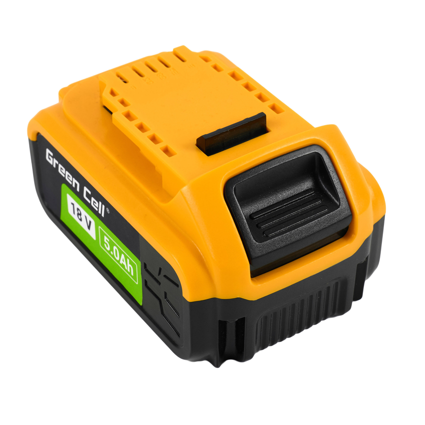 Green Cell baterija za DeWalt XR 18V 5Ah baterija Replacement za DCB182 (PTDW18V5)