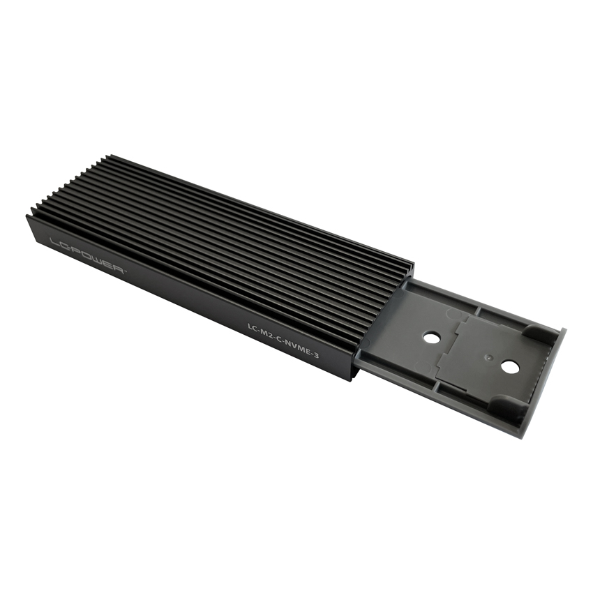 Ohišje za M.2 SSD disk LC-Power LC-M2-C-NVME-3 NVMe (PCIe) USB-C