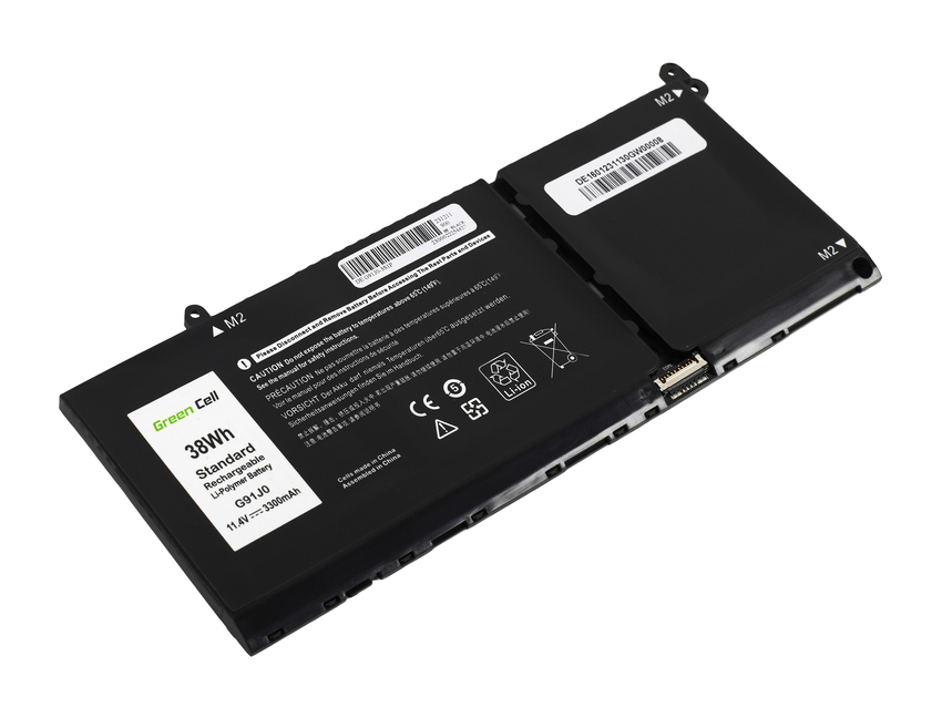 Green Cell baterija G91J0 to Dell Latitude 3320 3330 3520 Inspiron 15 3511 3525 5510 (DE160)