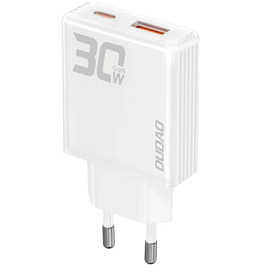 Polnilec za telefon Dudao A30EU GaN 30W USB-C A30EUCC