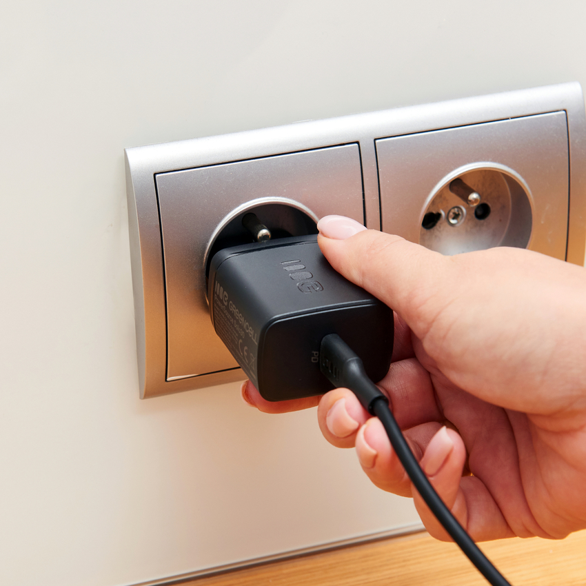 Greencell PowerSource Solo30 polnilec USB C Black Power Adapter 30W napajalni kabel (CHARB-GC-30C-B)