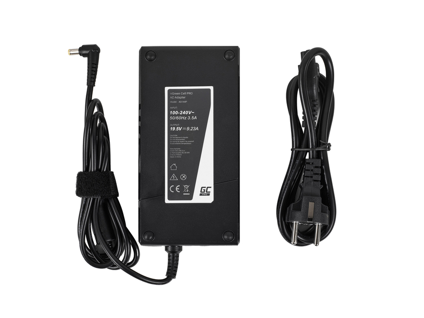 napajalec / polnilec Green Cell PRO 19.5V 9.23A 180W za Acer Aspire V15 Nitro VN7, Acer Aspire V17 Nitro VN7 (AD144P)