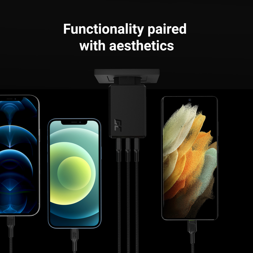 Green Cell GC ChargeSource 3 3xUSB 30W s hitrim polnjenjem technology Ultra Charge and Smart Charge (CHARGC03)