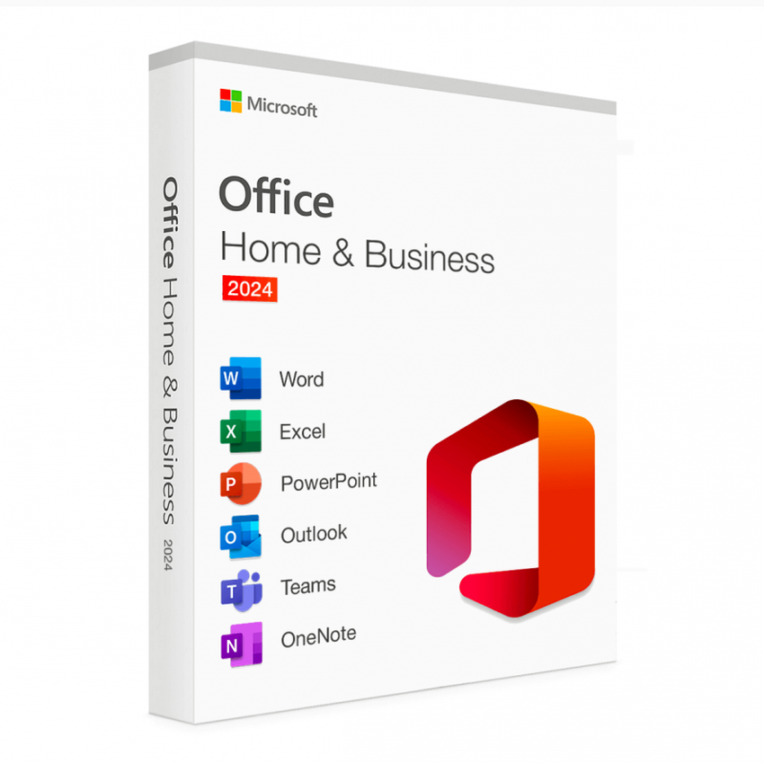 Microsoft Office Home and Business 2024 PC/MAC BOX