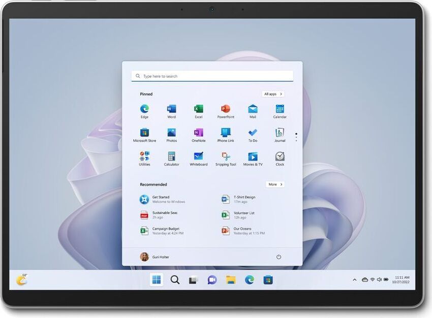 Prenosnik Microsoft Surface Pro 9 / i5 / RAM 8 GB / SSD Disk / 13,3″ 2880x1920