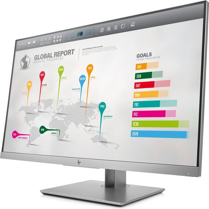 Monitor HP EliteDisplay E273Q 68,6 cm (27″) WQHD IPS LED Demo