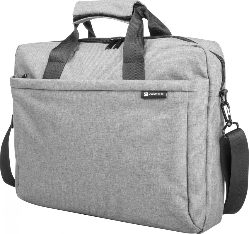 Torba za prenosnik 39,6 cm (15,6″) NATEC Mustela NTO-0766 siva