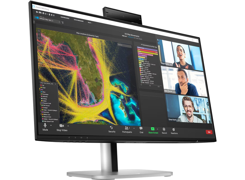 Monitor HP Series 5 Pro 524pm 60,5 cm (23,8″) FHD IPS LED 100Hz Webcam