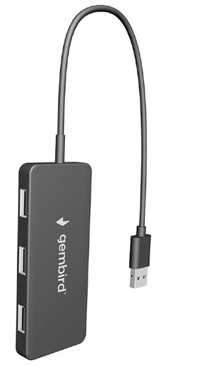 USB razdelilec / USB hub Gembird UHB-U2P4-04 4x USB 2.0 480 Mbit/s