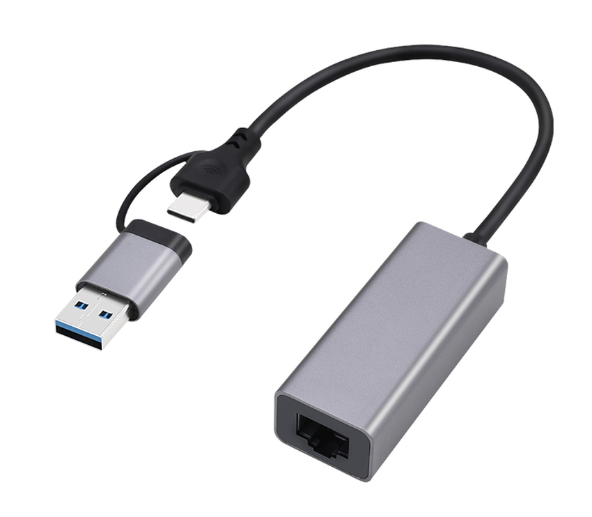 Adapter USB-C na mrežni konektor LAN, RJ45 (GIGA) Gembird A-USB3AC-LAN-01