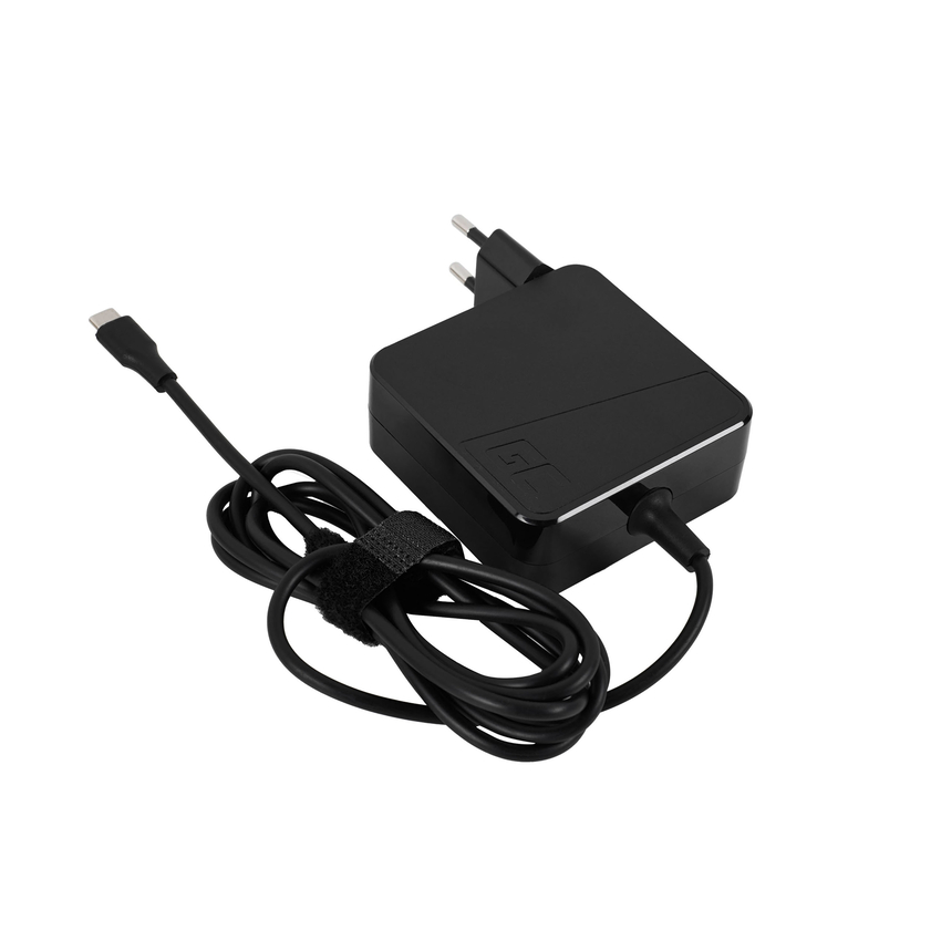 AC ADapter Green Cell PRO USB-C 65W za prenosniki, tablice, telefoni (AD134PV2)